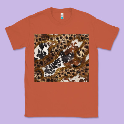 Leopard And Cowhides Classic Tee Designed By Barkaloodesign