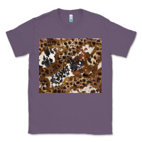 Lavender leopard and cowhides Classic Tee - BarkalooDesign
