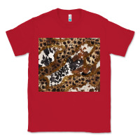 Red leopard and cowhides Classic Tee - BarkalooDesign