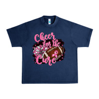 Navy cheer for the cure Urban Heavy Tee - BarkalooDesign