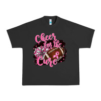 Pigment Black cheer for the cure Urban Heavy Tee - BarkalooDesign