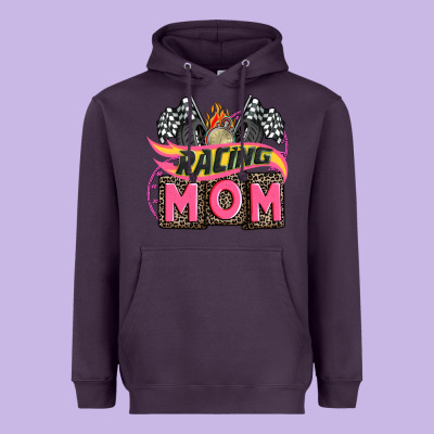 Racing Mom With Racing Oto Equipment Heavyweight Hoodie Designed By Adodesignshop