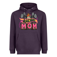 Plum racing mom with racing oto equipment Heavyweight Hoodie - AdoDesignShop