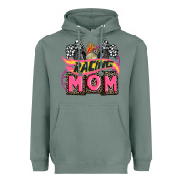 Sage racing mom with racing oto equipment Heavyweight Hoodie - AdoDesignShop