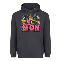 Smoke racing mom with racing oto equipment Heavyweight Hoodie - AdoDesignShop