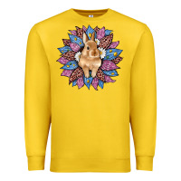Lemon easter leopard bunny sunflower Premium Sweatshirt - Artiststas
