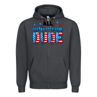 Smoke All American dude Zipper Hoodie - Neo Western