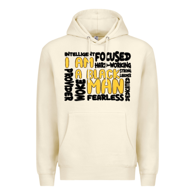 I Am A Black Man Premium Hoodie by MaliasSmallBusiness | Teevron