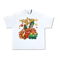White festive af christmas black kid sneakers Urban Heavy Tee - RanaPortraitStore