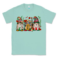 Seafoam Mexican Mom Gnome Classic Tee - texasbilliewilder