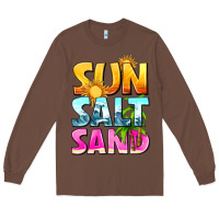 Chestnut sun salt sand Long Sleeve Tee - texasbilliewilder