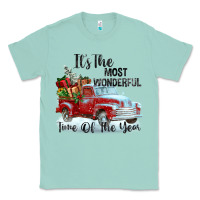 Seafoam it's the most wonderful time of the year Classic Tee - FaDigitalArtStudio