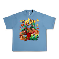 Pebble Blue festive af christmas black girl children sneakers Urban Heavy Tee - RanaPortraitStore
