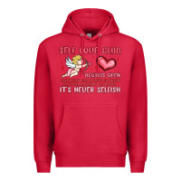 Cardinal self love club Premium Hoodie - MaliasSmallBusiness