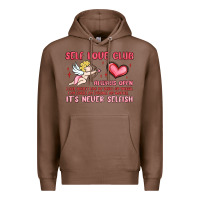 Chestnut self love club Premium Hoodie - MaliasSmallBusiness