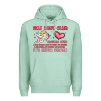 Seafoam self love club Premium Hoodie - MaliasSmallBusiness
