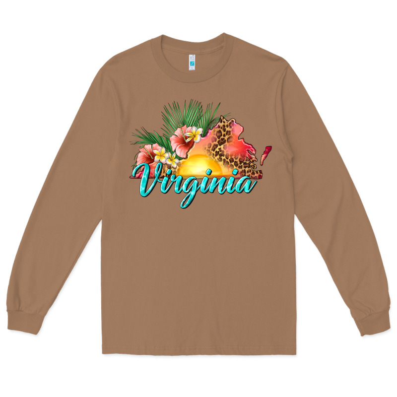 Summer Virginia Long Sleeve Tee by texasbilliewilder | Teevron