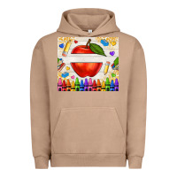 Pigment Burro custom teacher name apple Urban Hoodie - NancyCooperArtShop