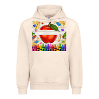 Sandshell custom teacher name apple Urban Hoodie - NancyCooperArtShop