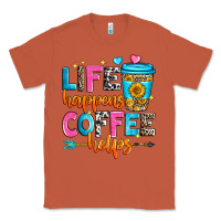 Copper life happens coffee helps Classic Tee - Zillion Design Studio