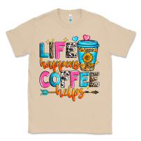 Mushroom life happens coffee helps Classic Tee - Zillion Design Studio