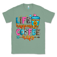 Sage life happens coffee helps Classic Tee - Zillion Design Studio