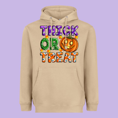 Thick Or Treat Heavyweight Hoodie Designed By Artiststas