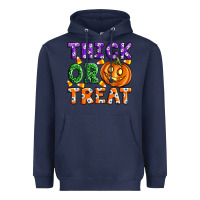 Navy Thick Or Treat Heavyweight Hoodie - Artiststas