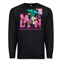 Black lpn licensed practical nurse Premium Sweatshirt - AdoDesignShop