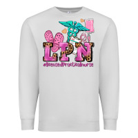 Dove Grey lpn licensed practical nurse Premium Sweatshirt - AdoDesignShop