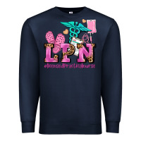 Navy lpn licensed practical nurse Premium Sweatshirt - AdoDesignShop