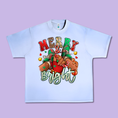 Merry And Bright Black Kid Sneakers Urban Heavy Tee Designed By Ranaportraitstore