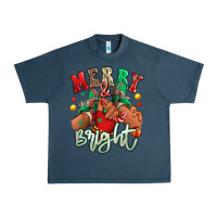 Midnight Navy merry and bright black kid sneakers Urban Heavy Tee - RanaPortraitStore