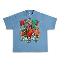 Pebble Blue merry and bright black kid sneakers Urban Heavy Tee - RanaPortraitStore