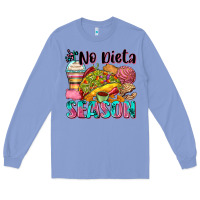 Colony Blue no dieta season Long Sleeve Tee - Zillion Design Studio