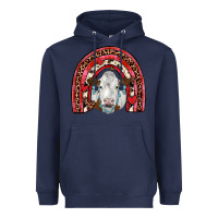 Navy valentines simmental  rainbow Heavyweight Hoodie - JahusDesignShop
