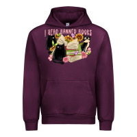 Mauve Wine ı read banned books Urban Hoodie - MaliasSmallBusiness