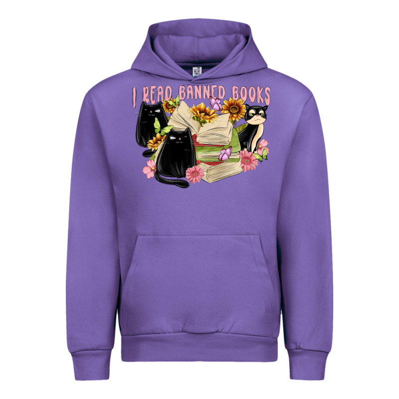 ı Read Banned Books Urban Hoodie by MaliasSmallBusiness | Teevron