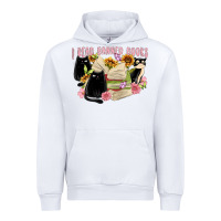 White ı read banned books Urban Hoodie - MaliasSmallBusiness