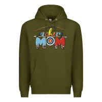 Army Green archery mom Premium Hoodie - MaliasSmallBusiness