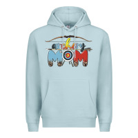 Blue Mist archery mom Premium Hoodie - MaliasSmallBusiness