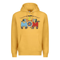 Mustard archery mom Premium Hoodie - MaliasSmallBusiness
