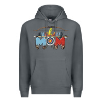 Rock archery mom Premium Hoodie - MaliasSmallBusiness