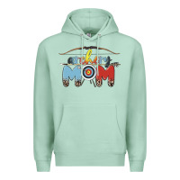 Seafoam archery mom Premium Hoodie - MaliasSmallBusiness