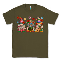 Army Green Mexican Gnomes Classic Tee - texasbilliewilder