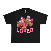 Black loved valentine's day afro girl sneakers Urban Heavy Tee - RanaPortraitStore