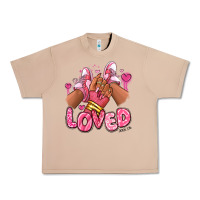 Burro loved valentine's day afro girl sneakers Urban Heavy Tee - RanaPortraitStore