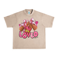 French Oak loved valentine's day afro girl sneakers Urban Heavy Tee - RanaPortraitStore