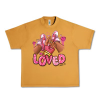 Peanut Butter loved valentine's day afro girl sneakers Urban Heavy Tee - RanaPortraitStore