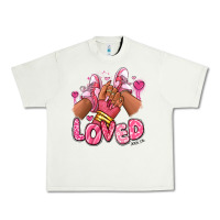 Pistachio loved valentine's day afro girl sneakers Urban Heavy Tee - RanaPortraitStore